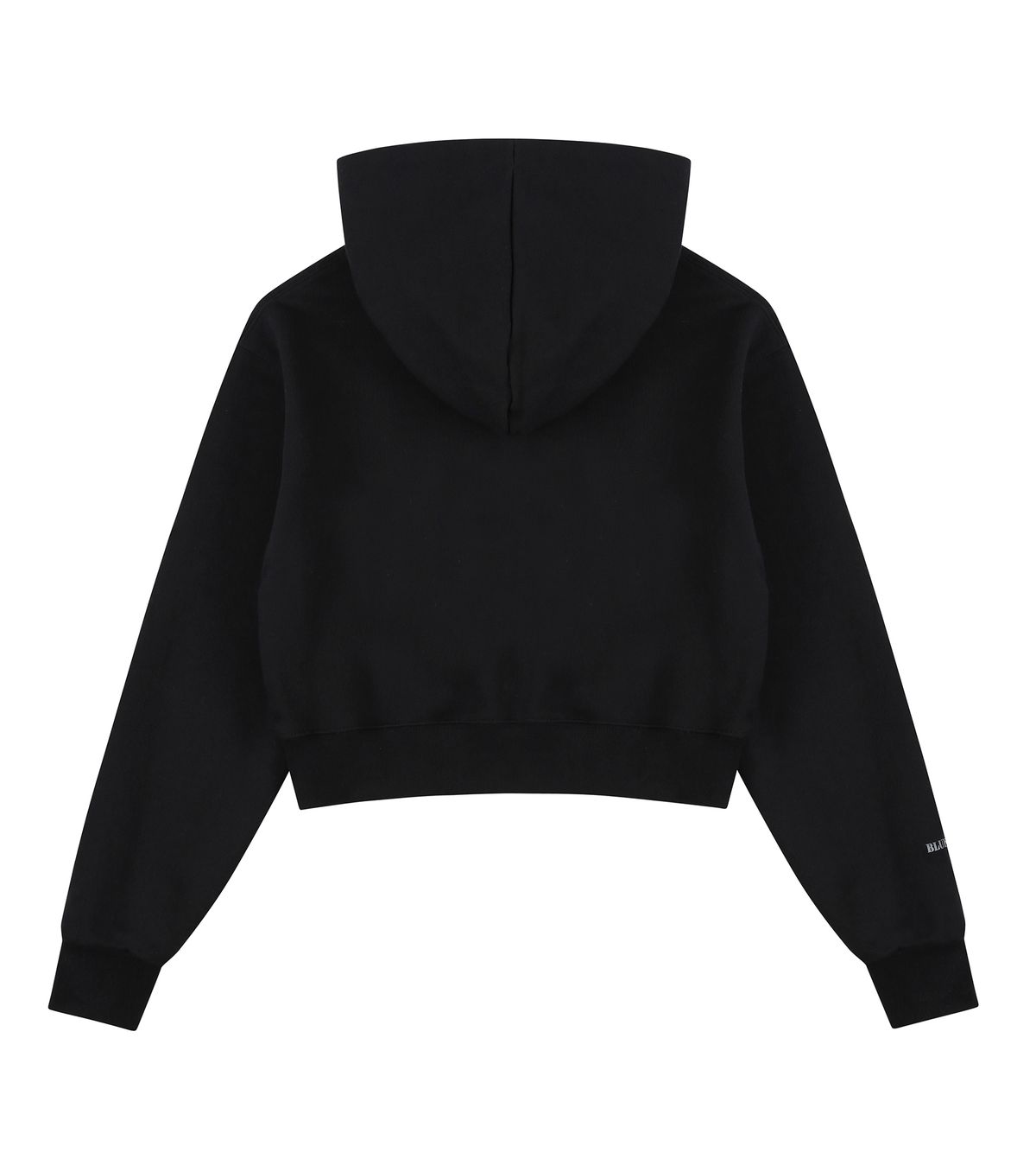 블루잉(BLUEING) SCOTCH SOLID SIMBOL CROP HOOD