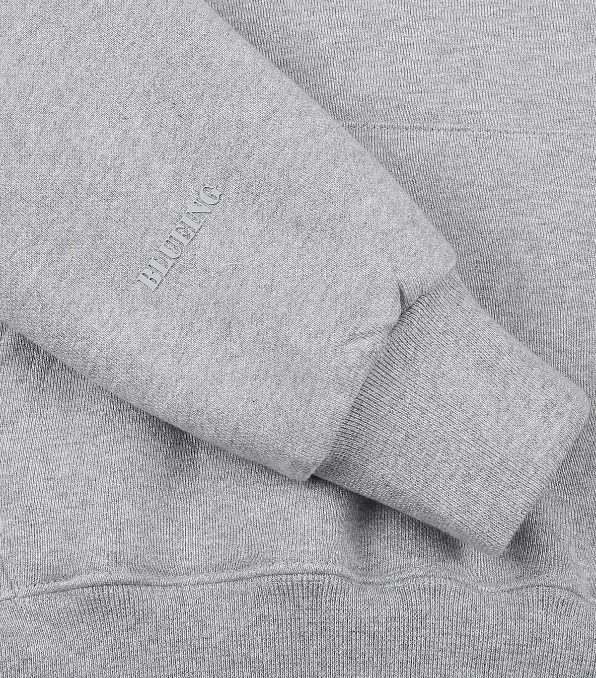블루잉(BLUEING) SCOTCH SOLID SIMBOL CROP HOOD