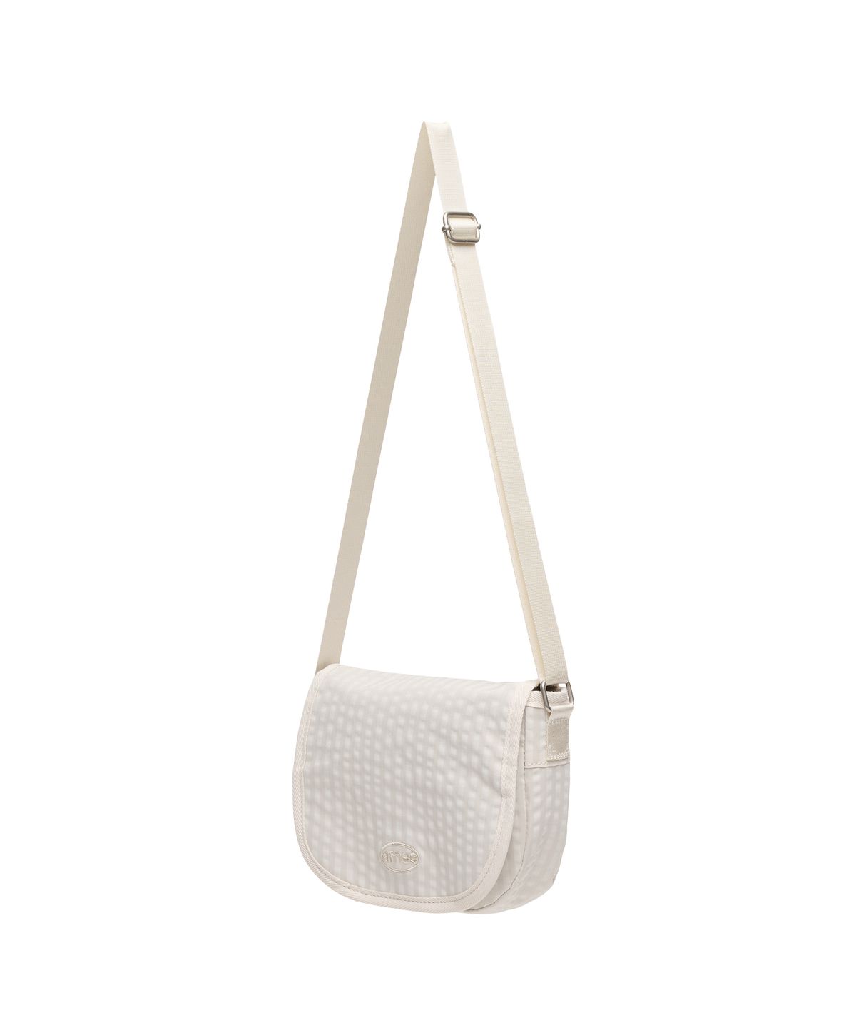 아메스 월드와이드(AMES-WORLDWIDE) NYLON EASY CROSS BAG CREAM