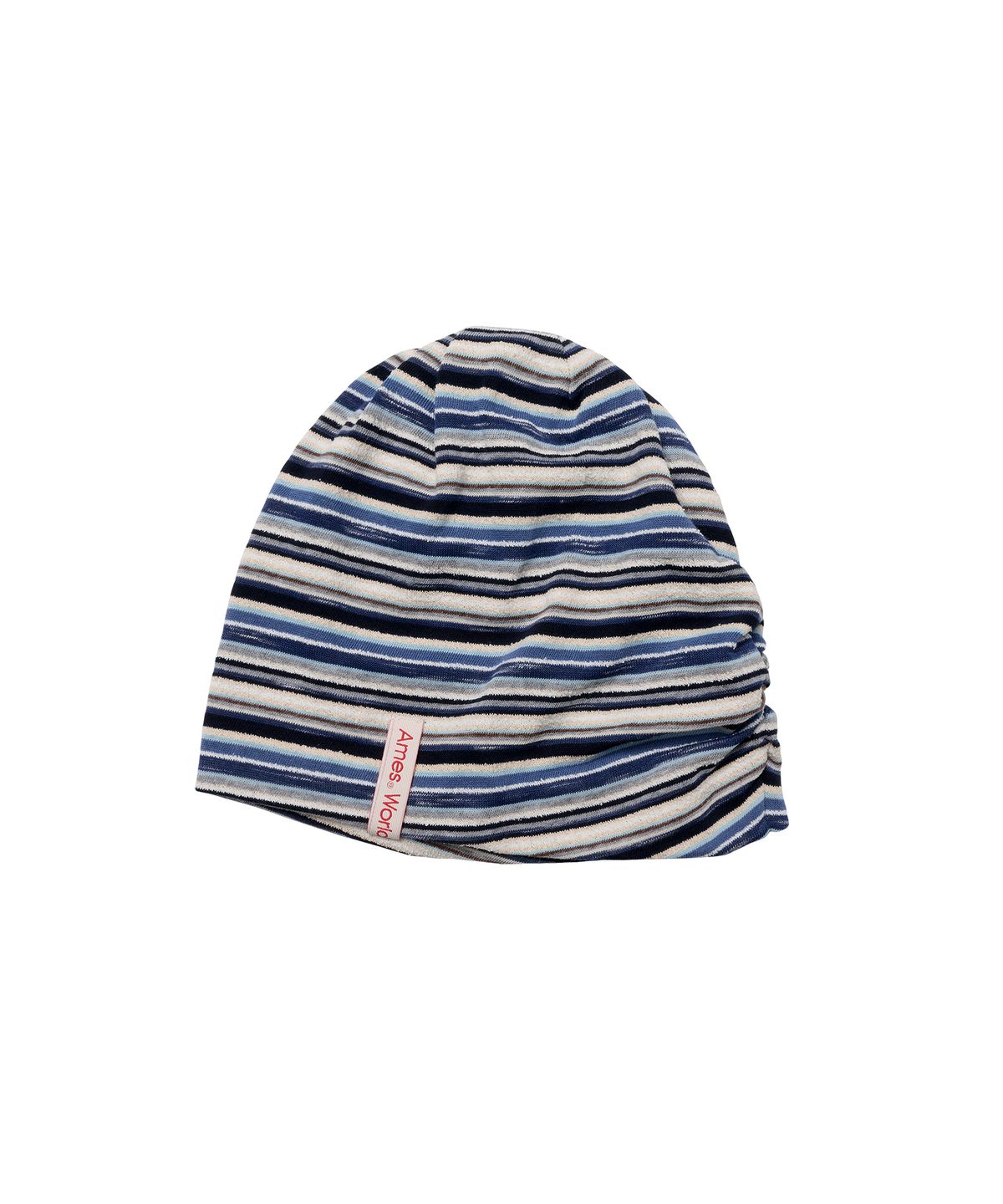 아메스 월드와이드(AMES-WORLDWIDE) SOFT STRIPE BEANIE BLUE