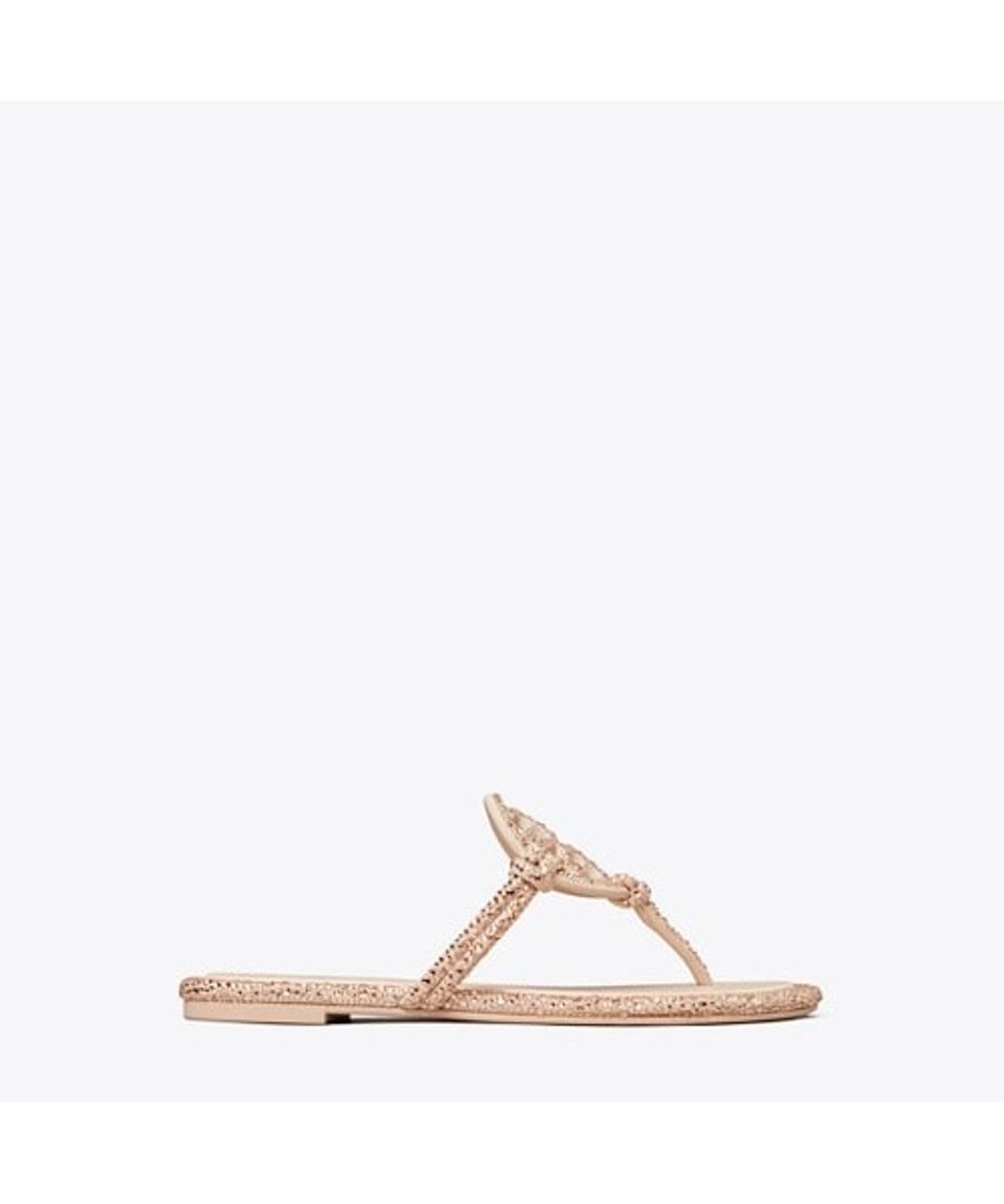 토리버치(TORYBURCH) 밀러 노티드 크리스탈 - 로즈 핑크