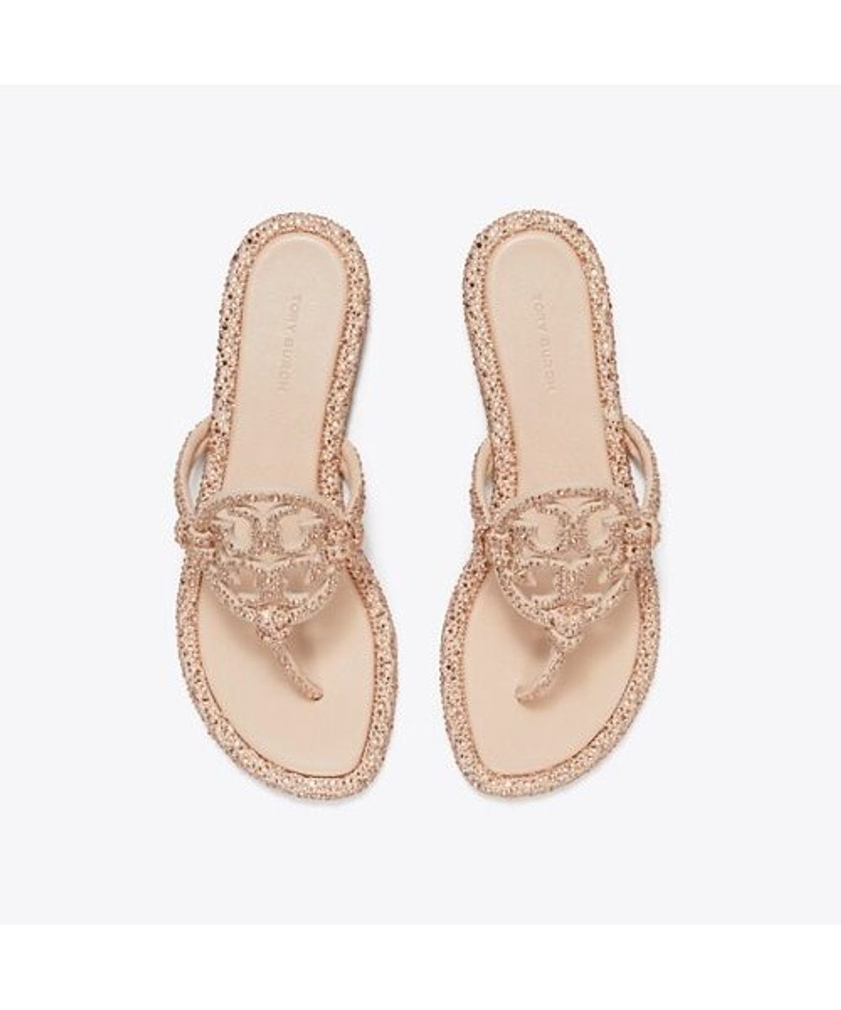 토리버치(TORYBURCH) 밀러 노티드 크리스탈 - 로즈 핑크