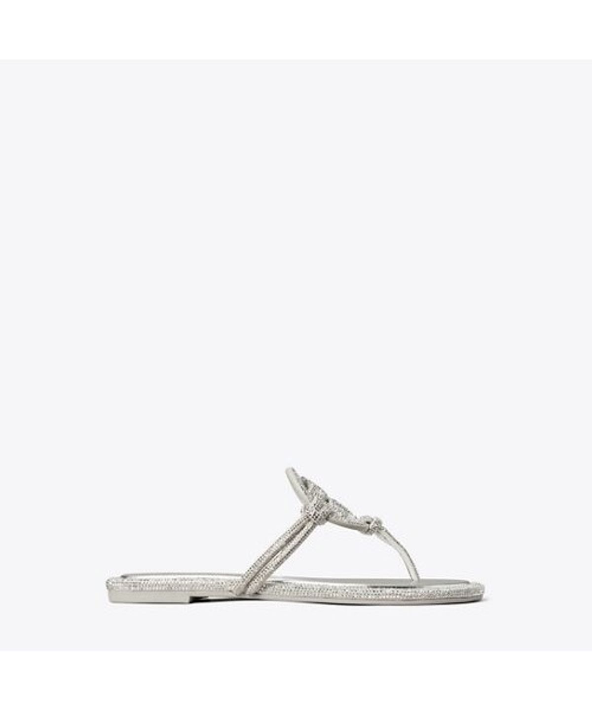 토리버치(TORYBURCH) 밀러 노티드 페이브 - 실버