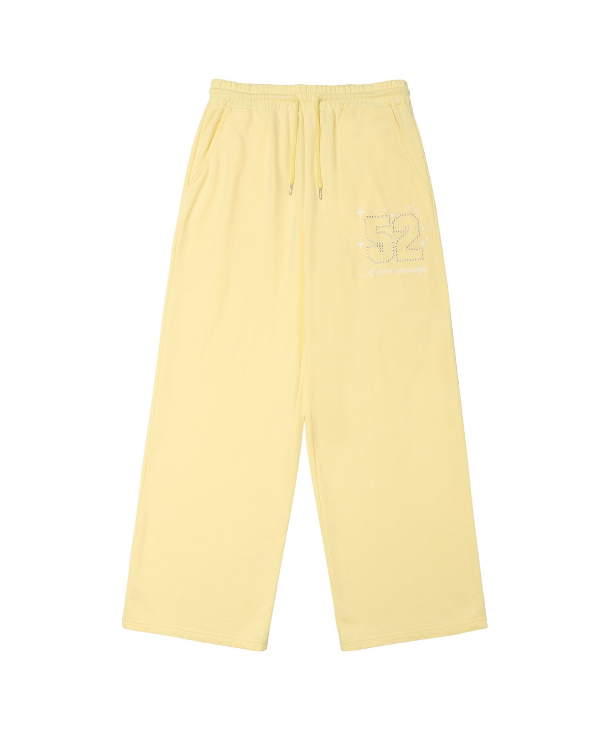 아메스 월드와이드(AMES-WORLDWIDE) 52 HOTFIX SWEAT PANTS YELLOW