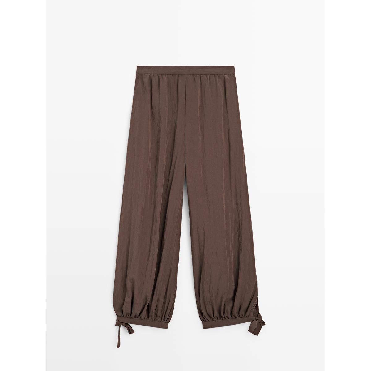 마시모두띠(MASSIMO DUTTI) 플루이드 사루엘 팬츠