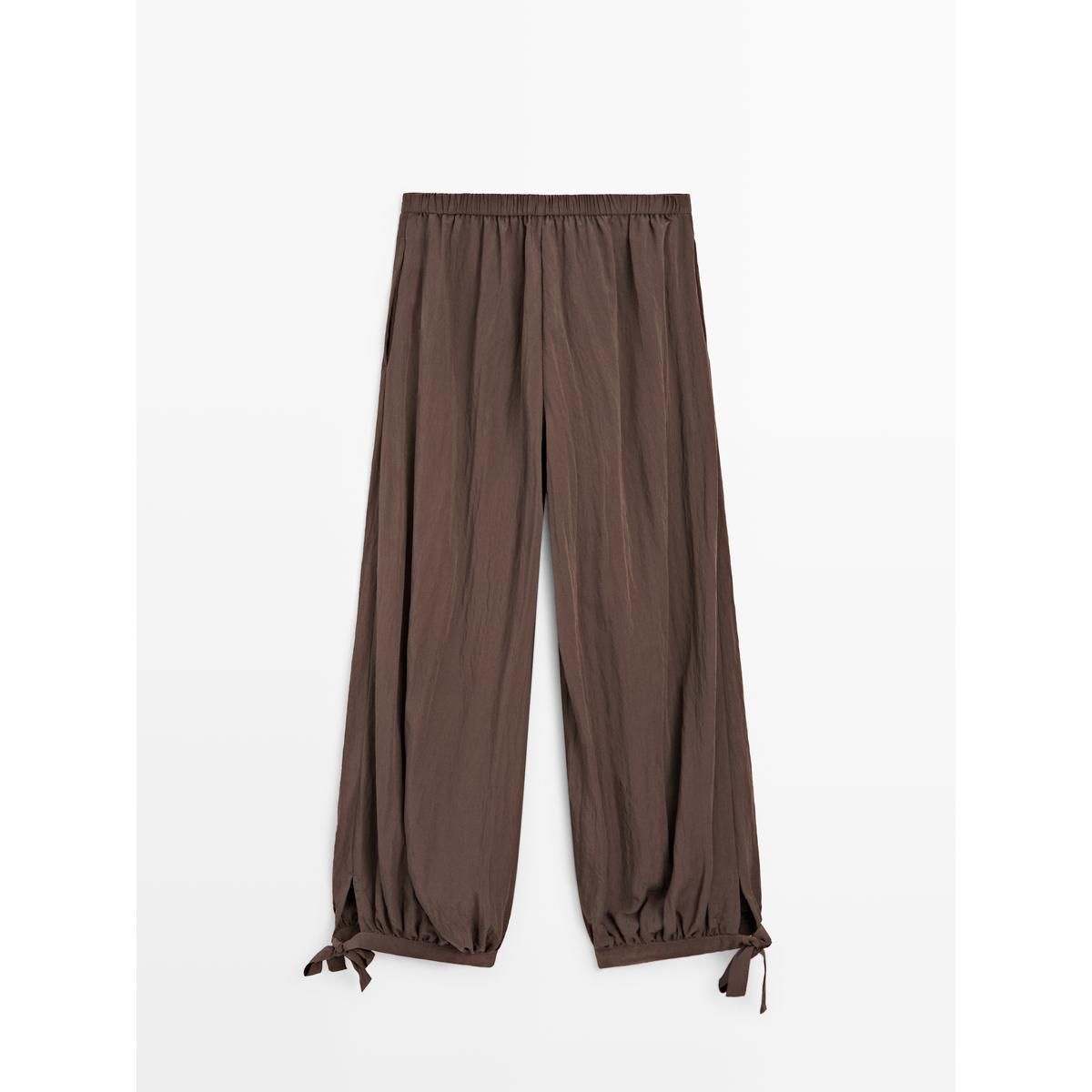 마시모두띠(MASSIMO DUTTI) 플루이드 사루엘 팬츠