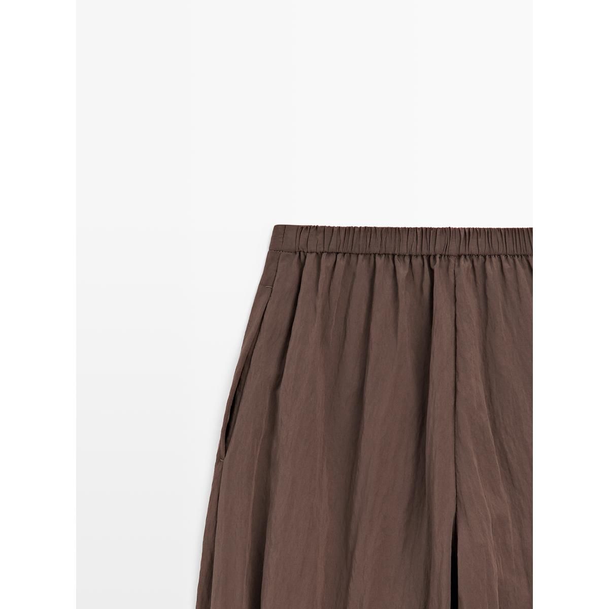 마시모두띠(MASSIMO DUTTI) 플루이드 사루엘 팬츠