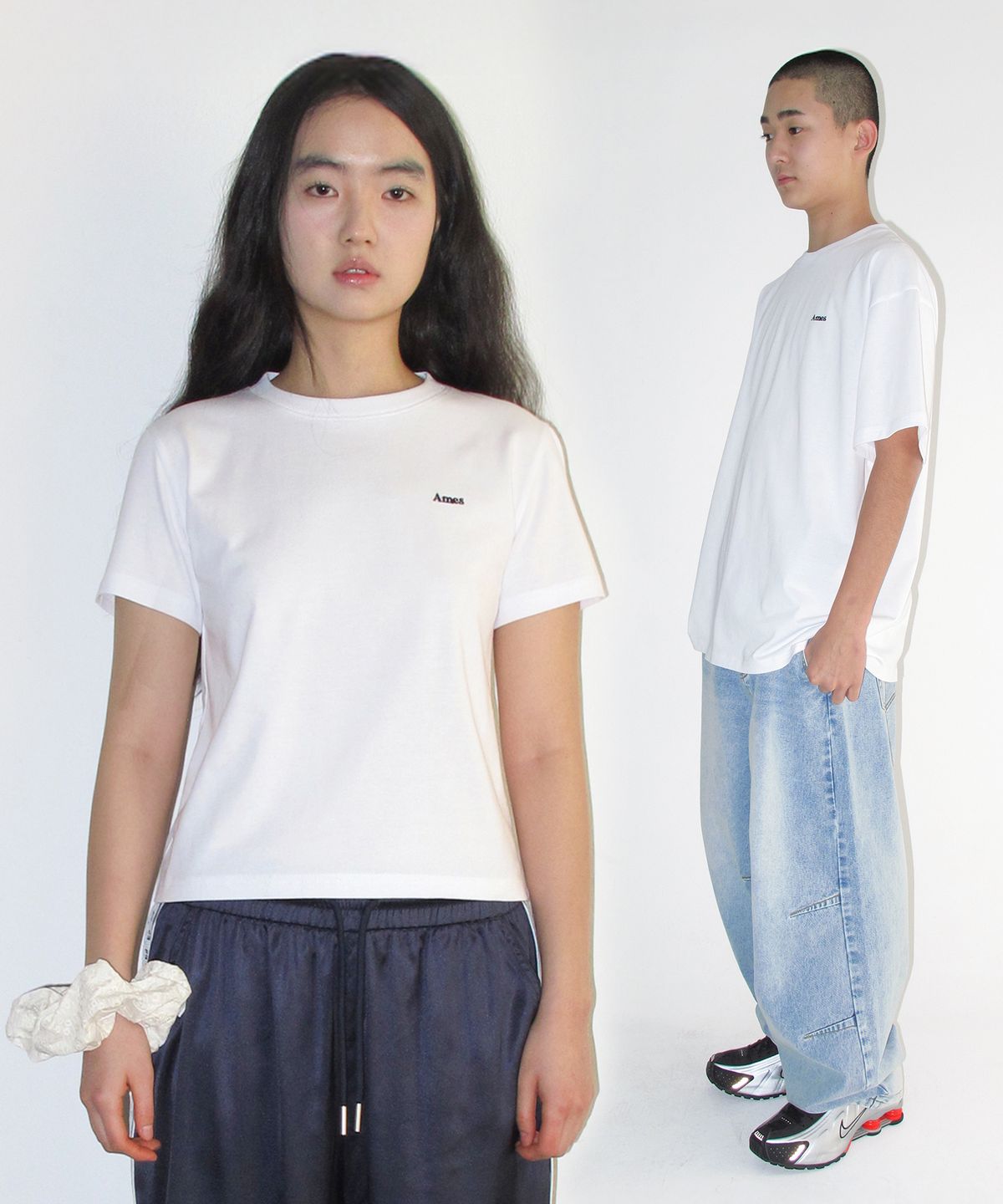 아메스 월드와이드(AMES-WORLDWIDE) AMES COOL 2PACK TEE