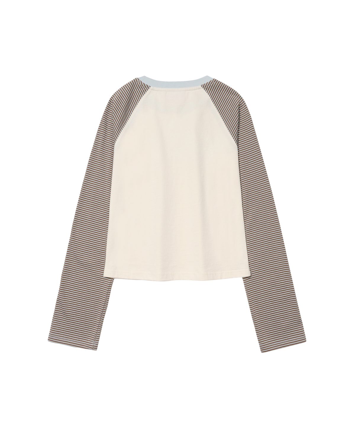 아메스 월드와이드(AMES-WORLDWIDE) CUPID RABBIT STRIPE RAGLAN LS TEE BLUE
