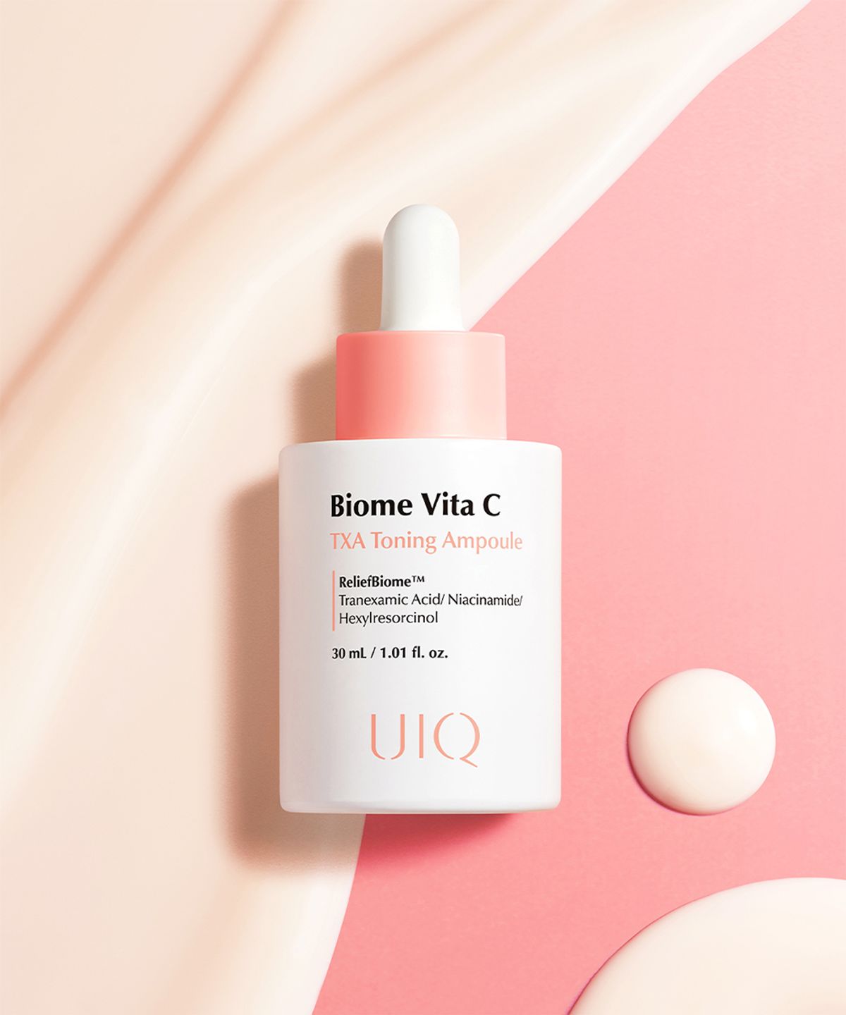 유이크(UIQ) 바이옴 비타씨 트라넥사믹애씨드 토닝 앰플 30ml