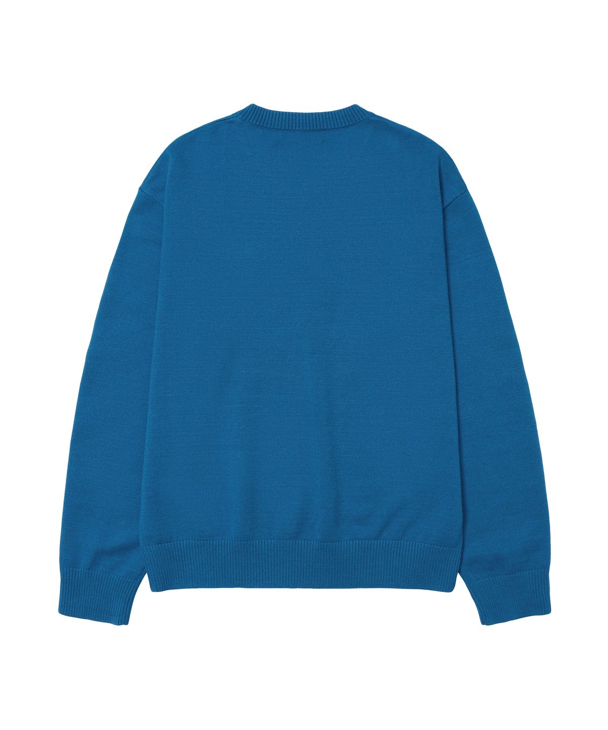 아메스 월드와이드(AMES-WORLDWIDE) BASIC V NECK KNIT BLUE