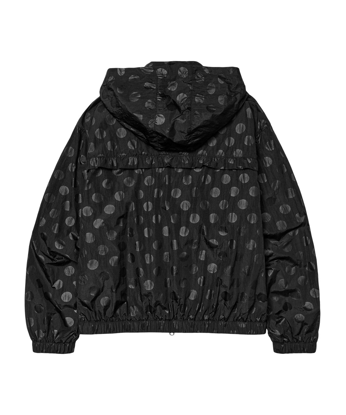 아메스 월드와이드(AMES-WORLDWIDE) GLOSSY DOT WINDBREAKER BLACK