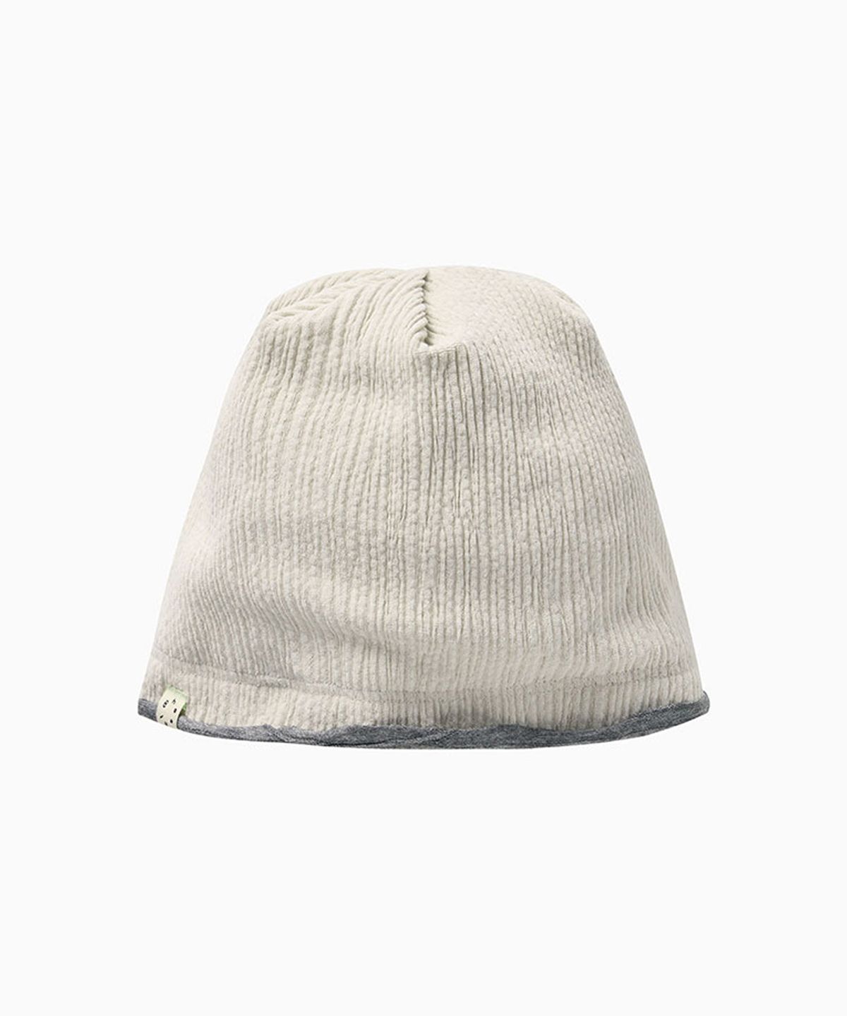 오헤시오(OHESHIO) REVERSIBLE LAYERED BEANIE, CREAM