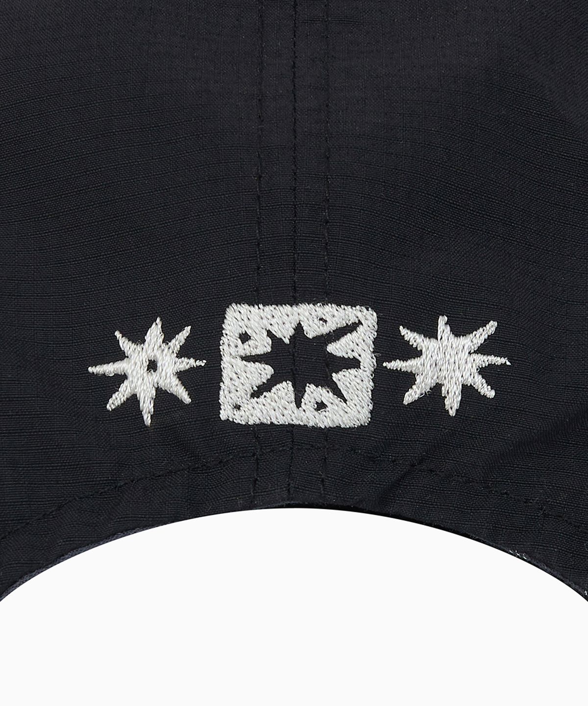 오헤시오(OHESHIO) SOCIETY LOGO NYLON CAMP CAP, BLACK