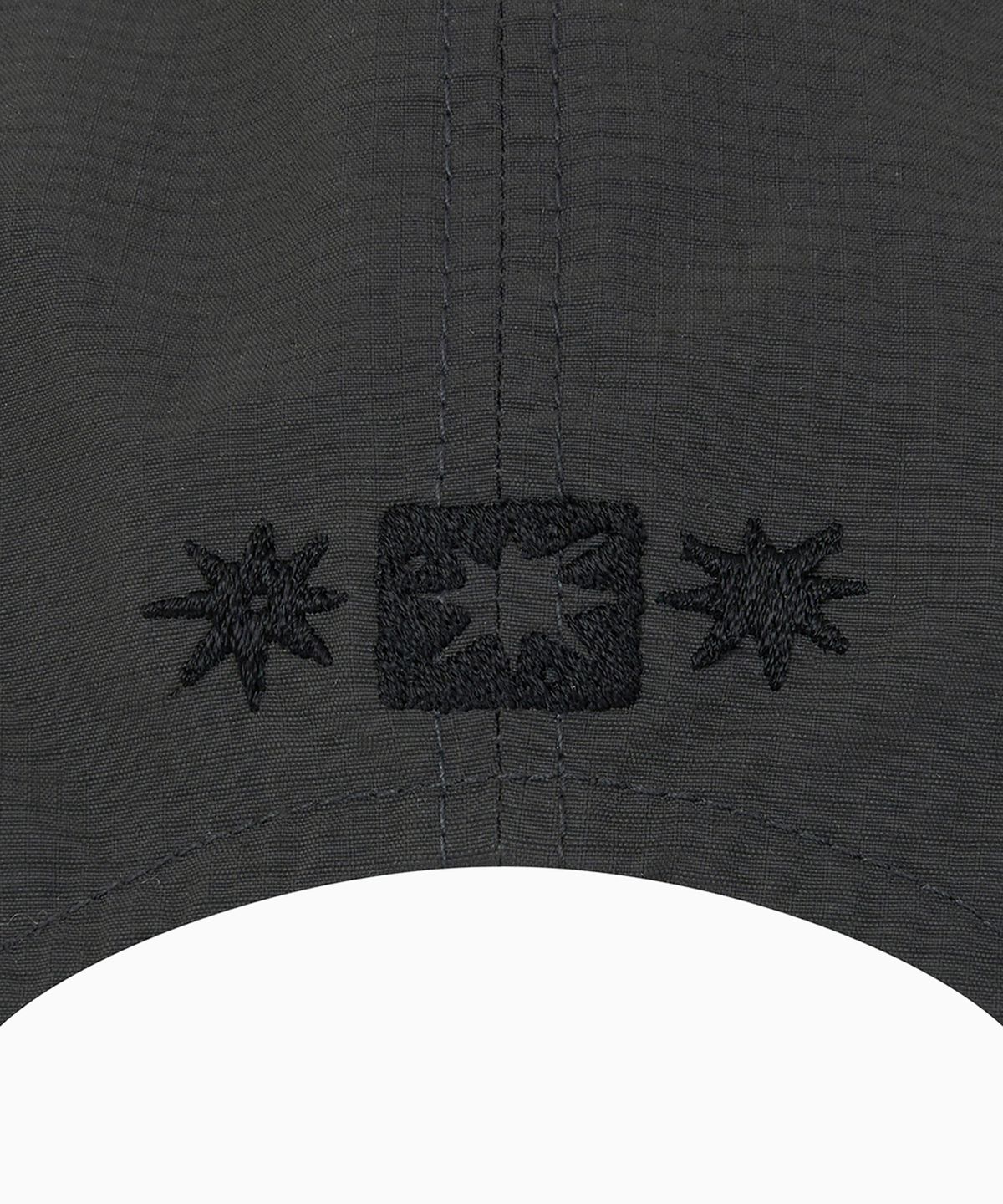 오헤시오(OHESHIO) SOCIETY LOGO NYLON CAMP CAP, CHARCOAL