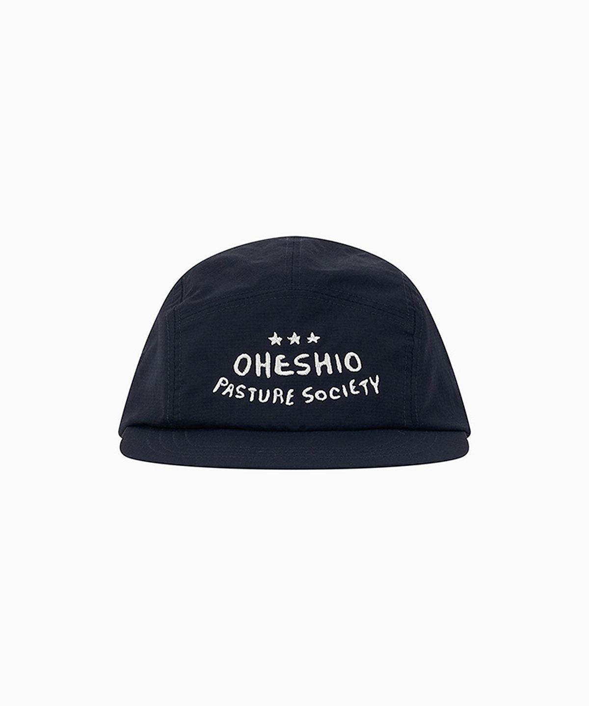 오헤시오(OHESHIO) SOCIETY LOGO NYLON CAMP CAP, NAVY