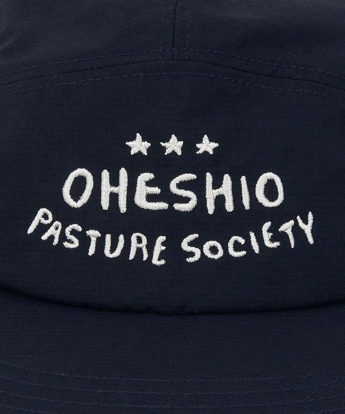 오헤시오(OHESHIO) SOCIETY LOGO NYLON CAMP CAP, NAVY