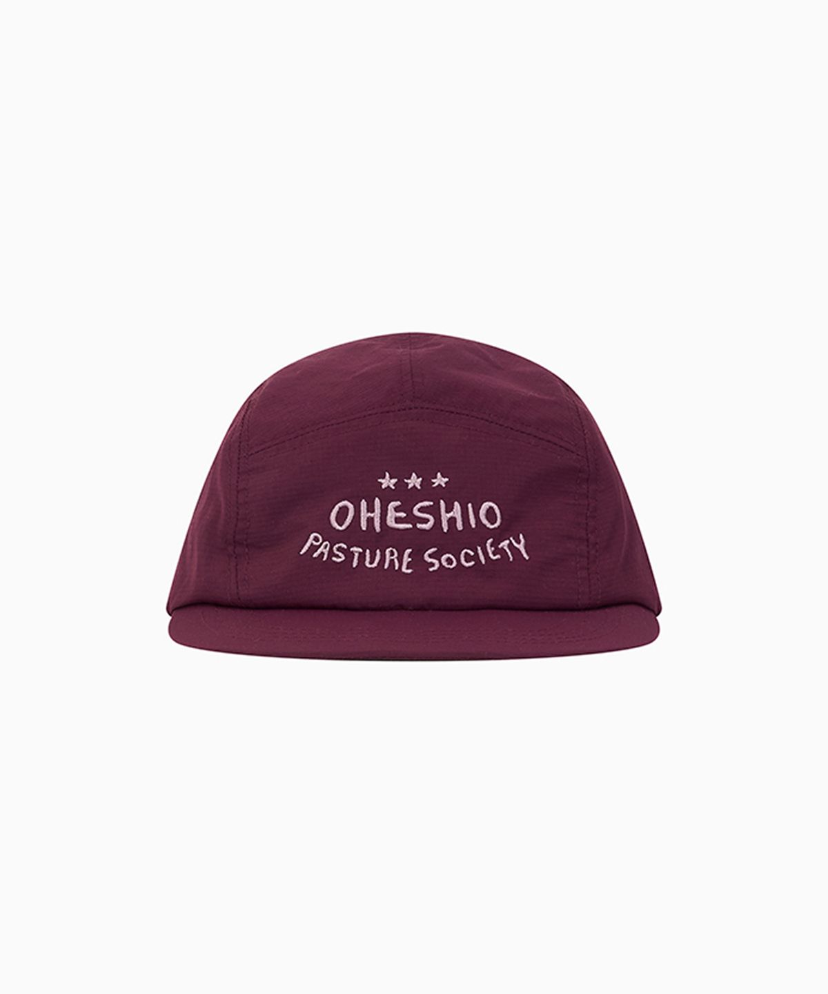 오헤시오(OHESHIO) SOCIETY LOGO NYLON CAMP CAP, RED