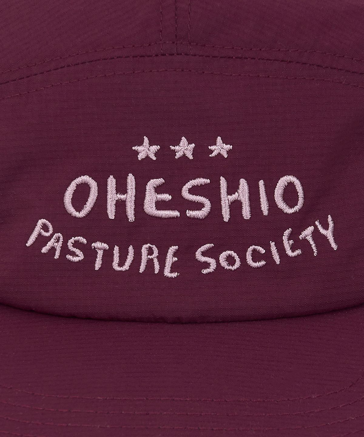오헤시오(OHESHIO) SOCIETY LOGO NYLON CAMP CAP, RED