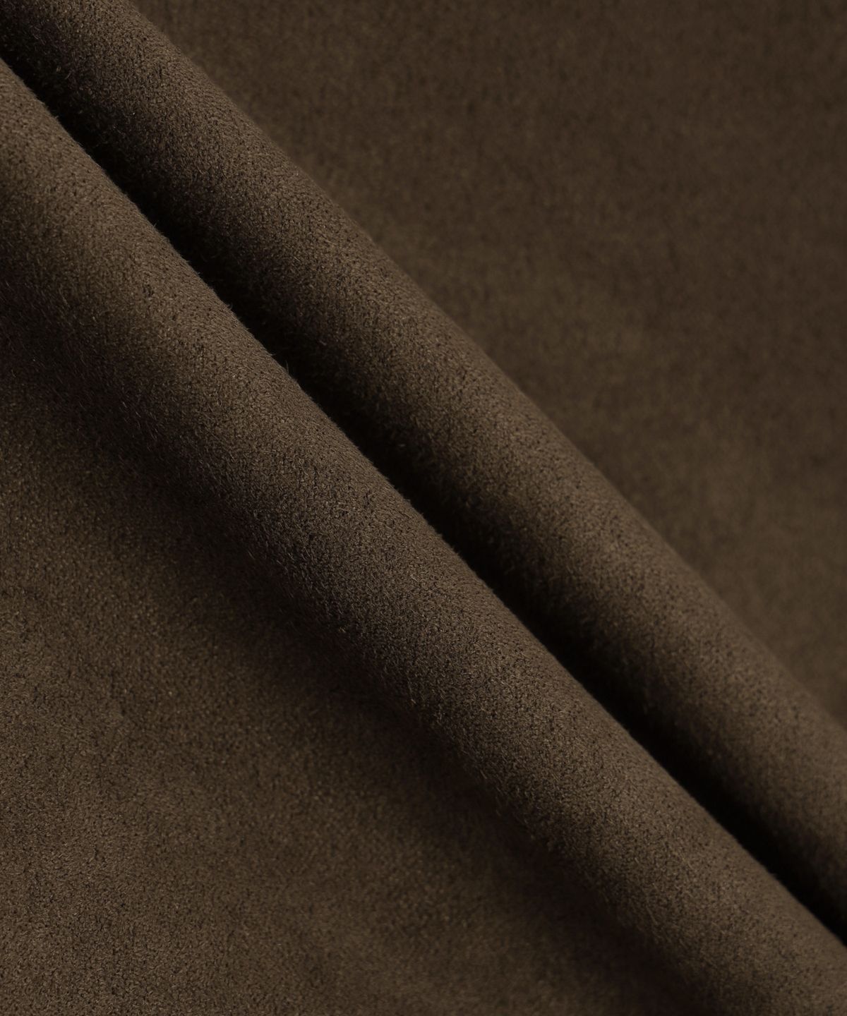 247시리즈(247SERIES) 스웨이드 크롭 재킷 DARK BROWN
