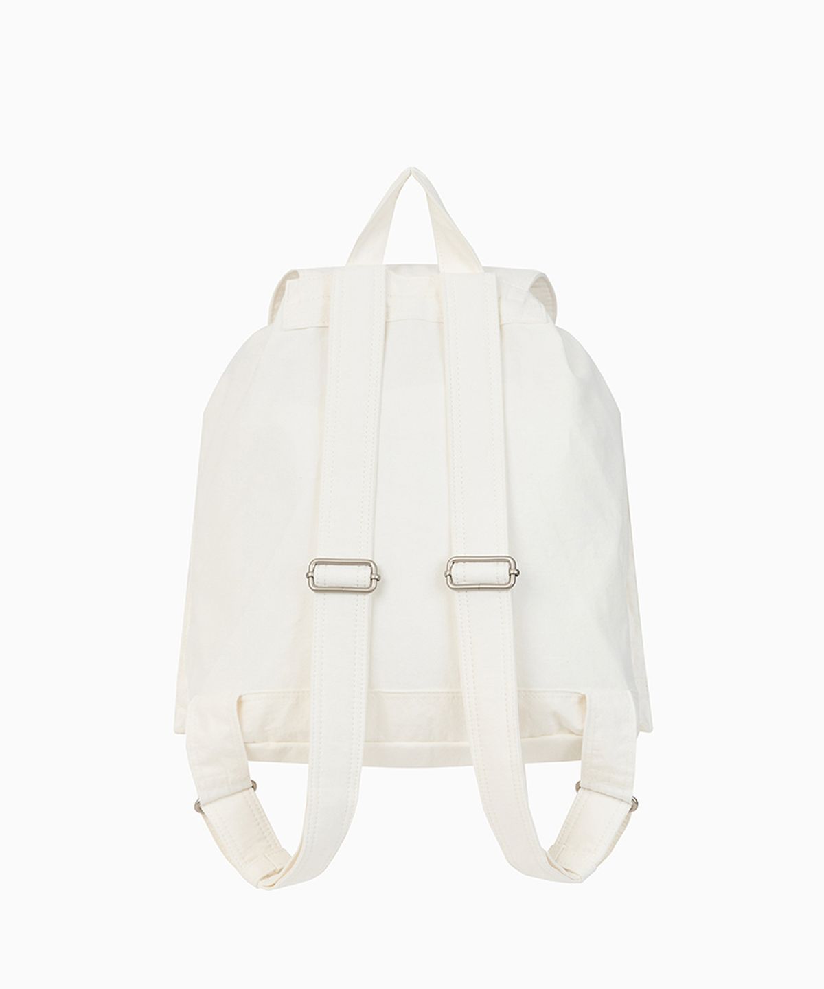 오헤시오(OHESHIO) DUAL POCKET BACKPACK, WHITE