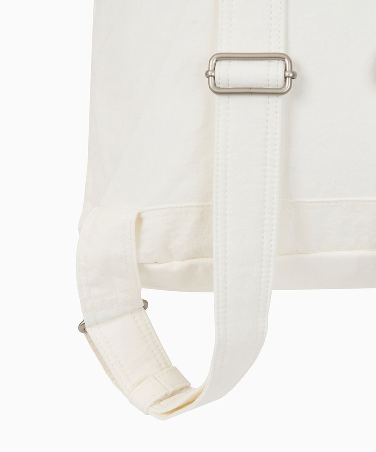 오헤시오(OHESHIO) DUAL POCKET BACKPACK, WHITE