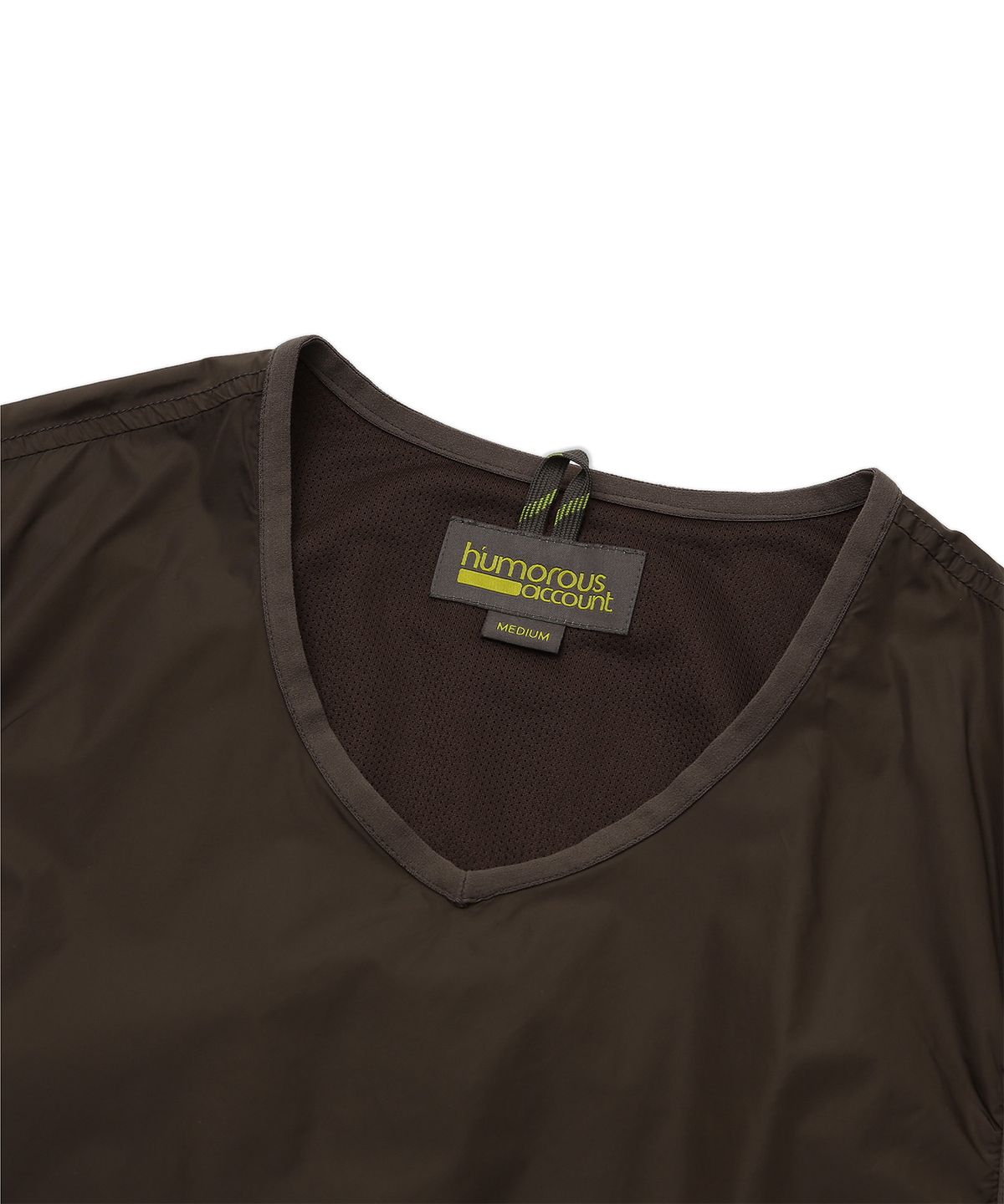 휴머러스 어카운트(HUMOROUS ACCOUNT) WAVE PK VNECK VEST / COCOA