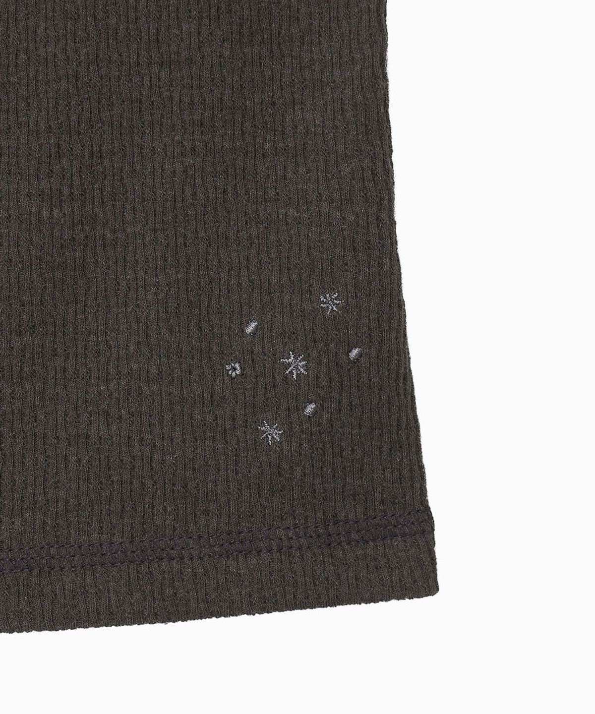 오헤시오(OHESHIO) STITCH BUTTON SLEEVELESS, BROWN