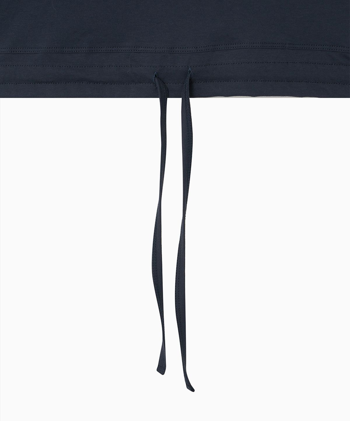 오헤시오(OHESHIO) ROLL-UP DOT LABEL TEE, NAVY
