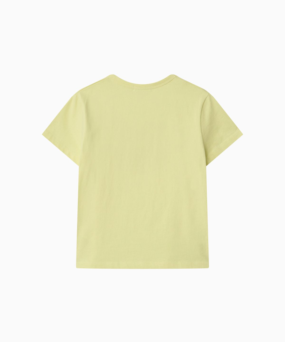 오헤시오(OHESHIO) ART LOGO T-SHIRT, LEMON