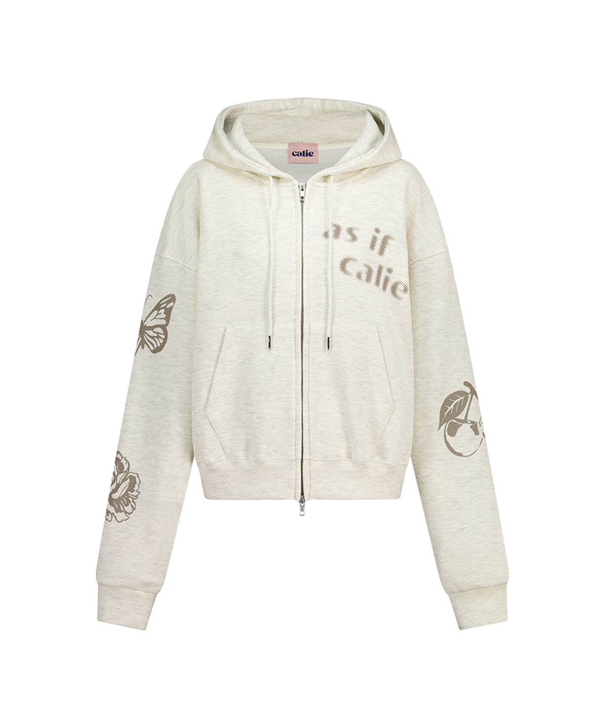 에즈이프 캘리(ASIF CALIE) SPRING GRAPHIC HOOD SET UP (2COLOR)