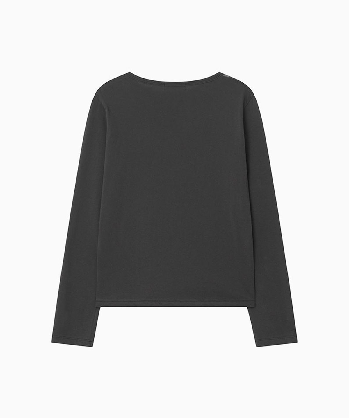 오헤시오(OHESHIO) TWO-TONE LINE POCKET CARDIGAN, CHARCOAL