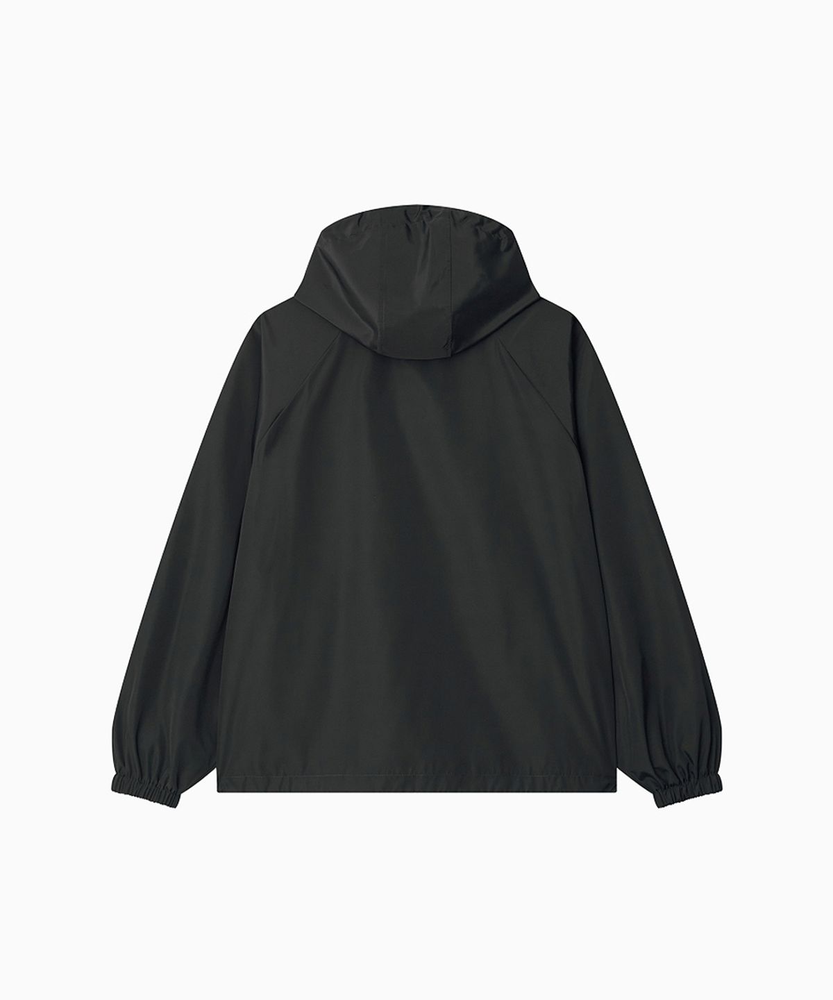오헤시오(OHESHIO) MIXED PATTERN WINDBREAKER, CHARCOAL FLORAL