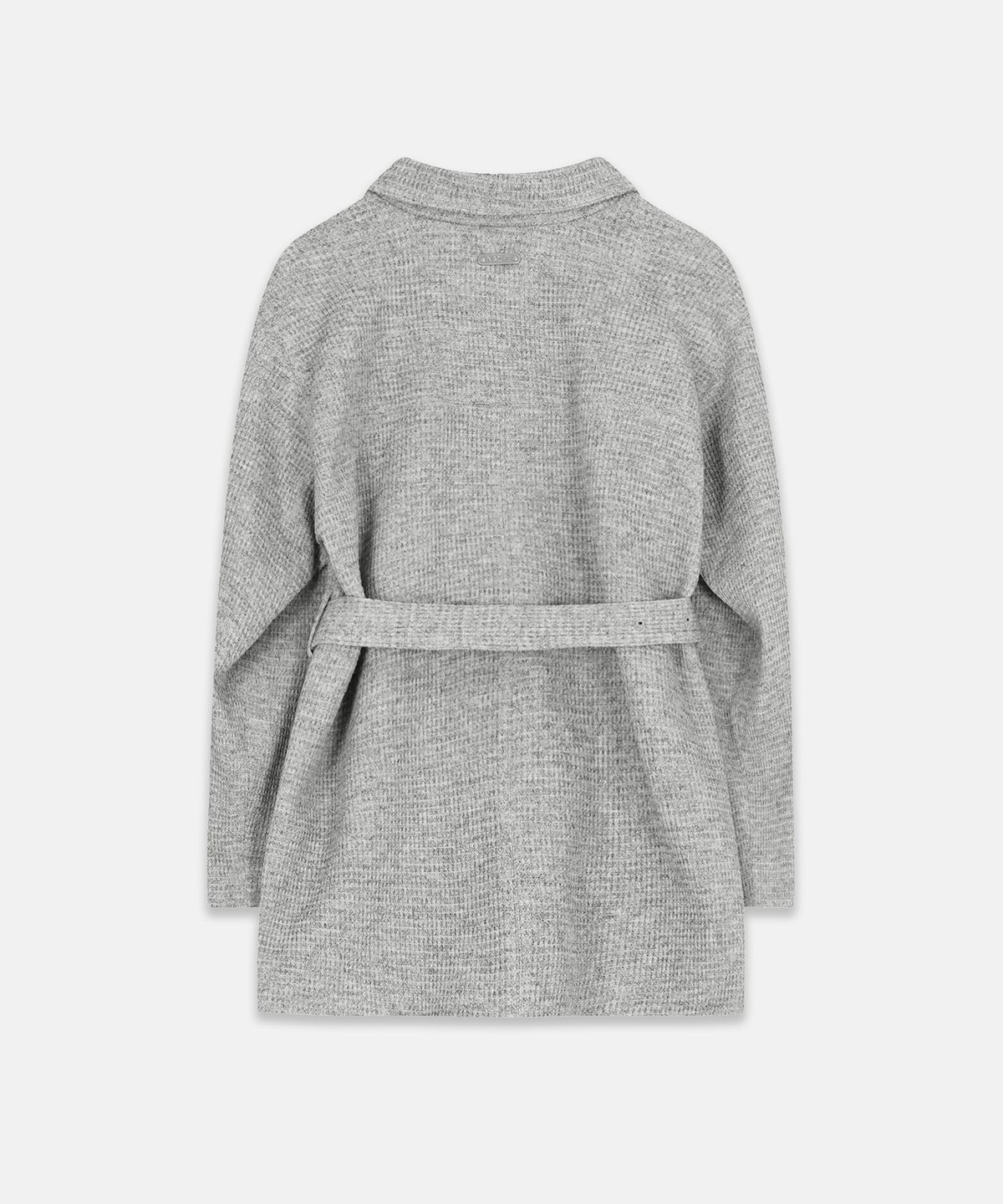 나체(NACHE) SINGLE TWEED HALF JACKET (UNISEX) GRAY