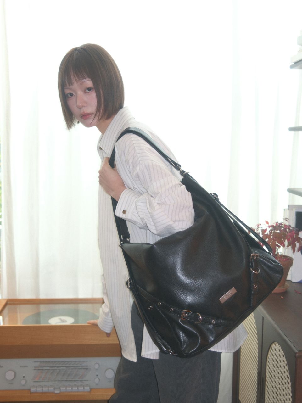 MUSINSA | ASON DAY DUAL BAG / BLACK