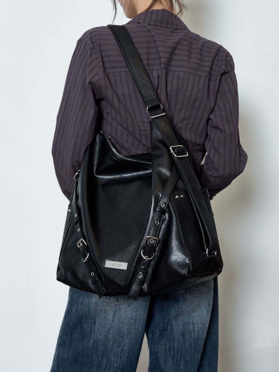 ASON アズオンDAY DUAL BAG/BLACK 韓国 新品 MUSINSA | ASON DAY DUAL BAG / BLACK