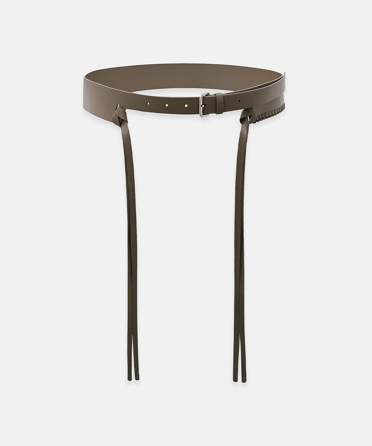 나체(NACHE) BOHEME STRAP BELT BROWN