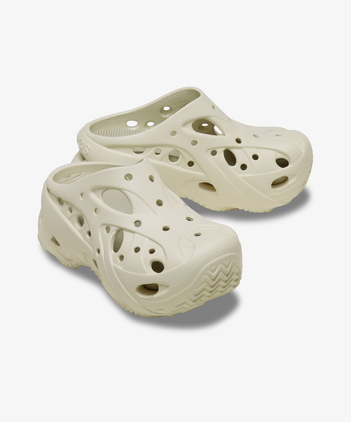 크록스(CROCS) 케이지드 클로그 - 서밋 화이트 / 211141-2MD