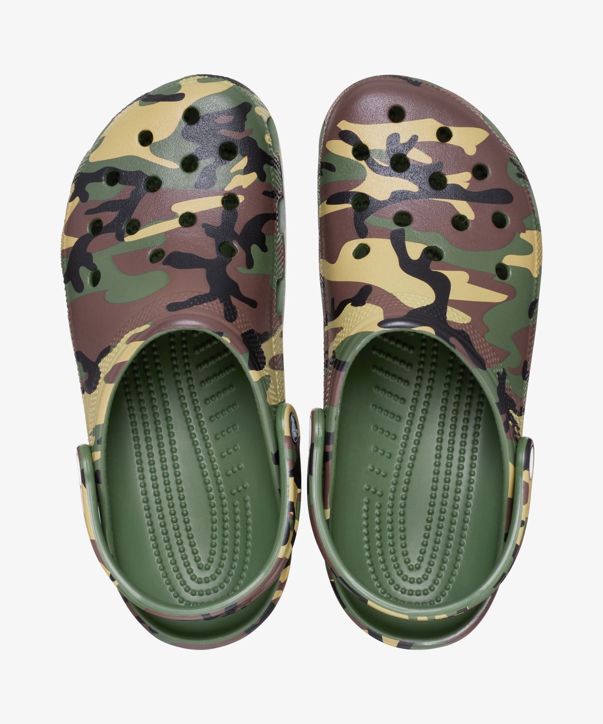 크록스(CROCS) 클래식 카무플라주 클로그 - 아미 그린/멀티 / 211936-3TC