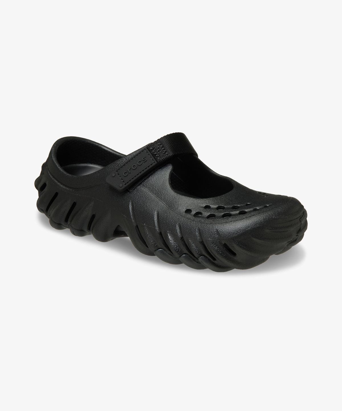 크록스(CROCS) 에코 메리 제인 클로그 - 블랙 / 211996-001