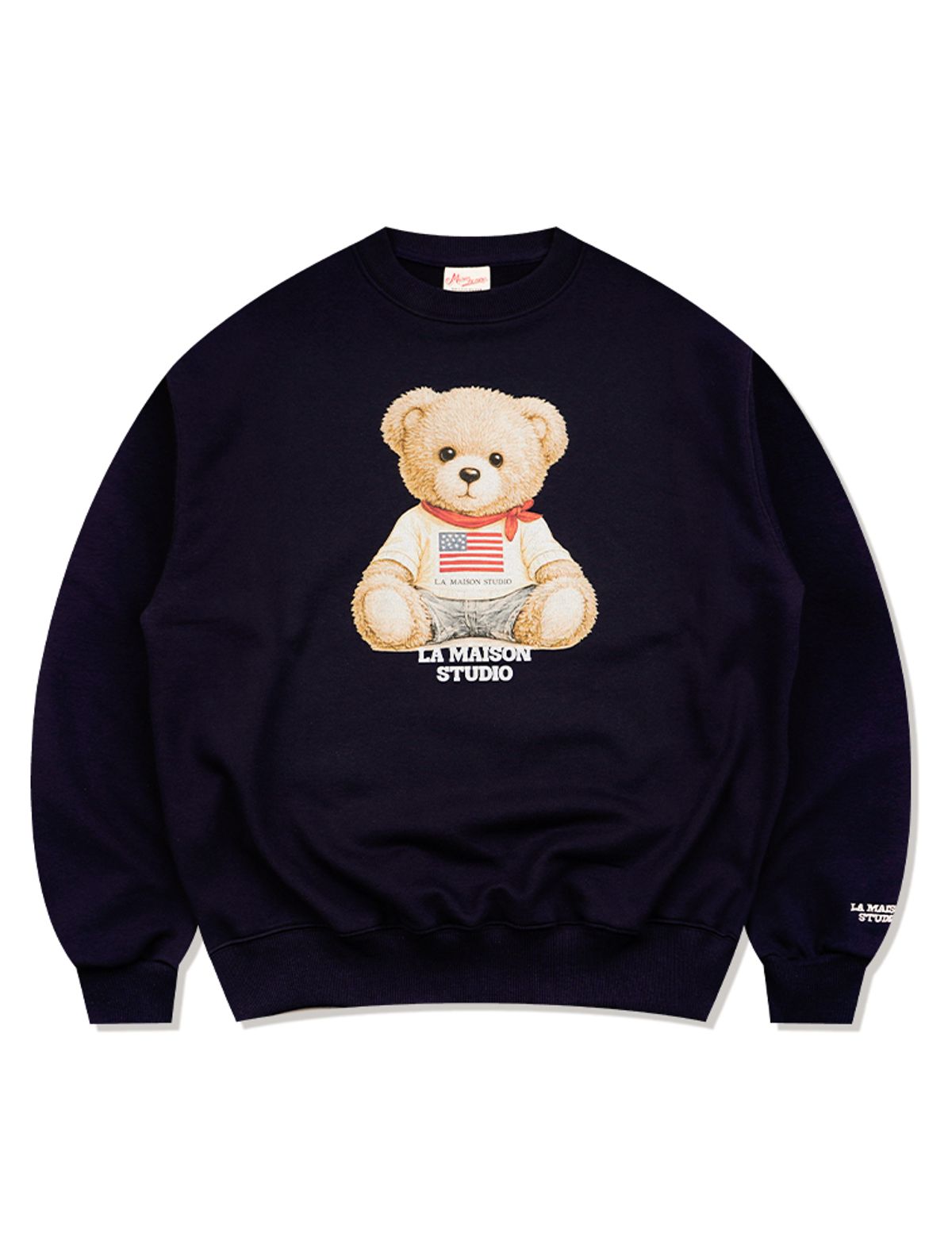 라 메종 스튜디오(LA MAISON STUDIO) LA MAISON BEAR ESSENTIAL NAVY(FCG1TS689M)