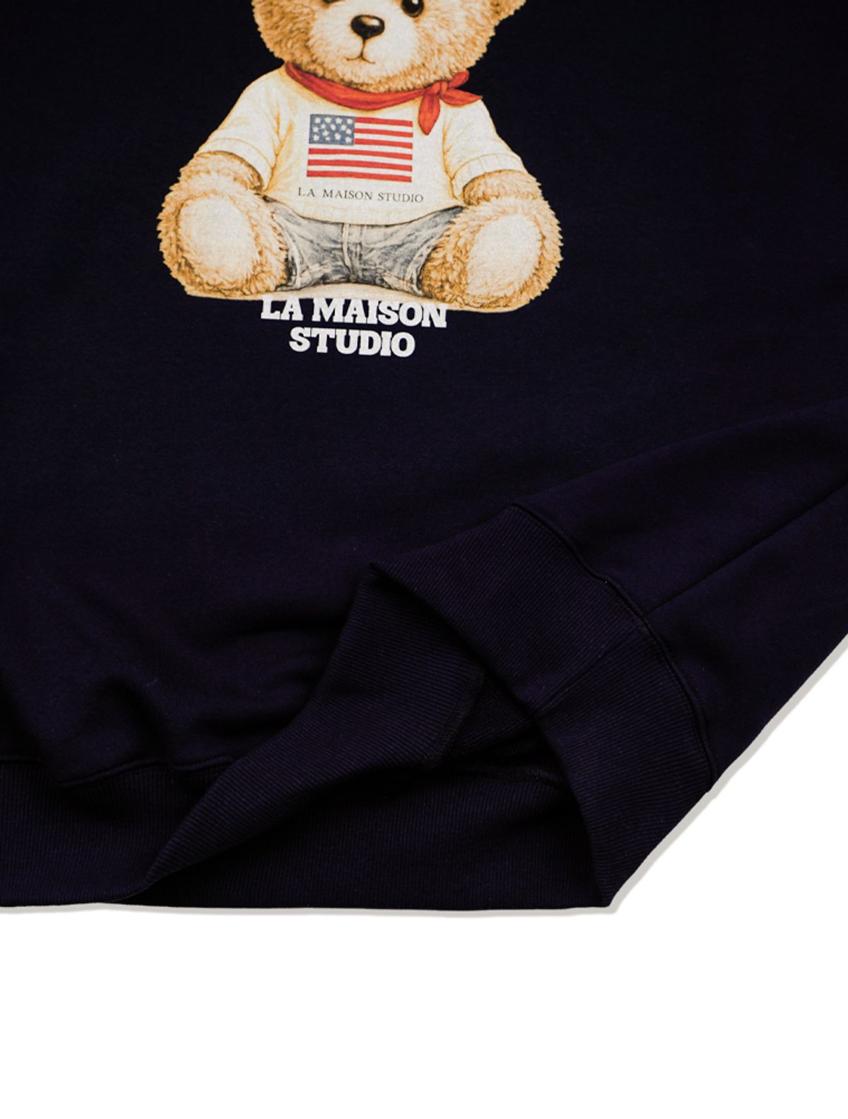 라 메종 스튜디오(LA MAISON STUDIO) LA MAISON BEAR ESSENTIAL NAVY(FCG1TS689M)