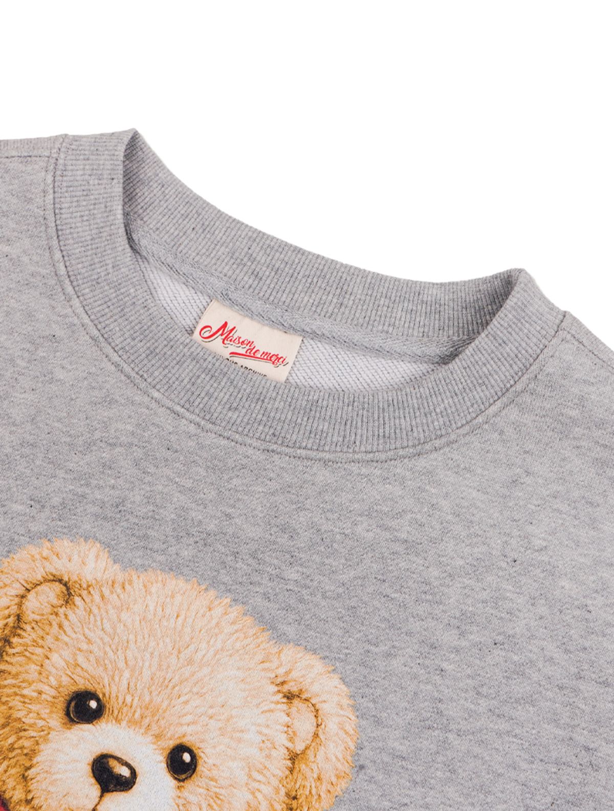 라 메종 스튜디오(LA MAISON STUDIO) LA MAISON BEAR ESSENTIAL MELANGRAY(FCG1TS689M)