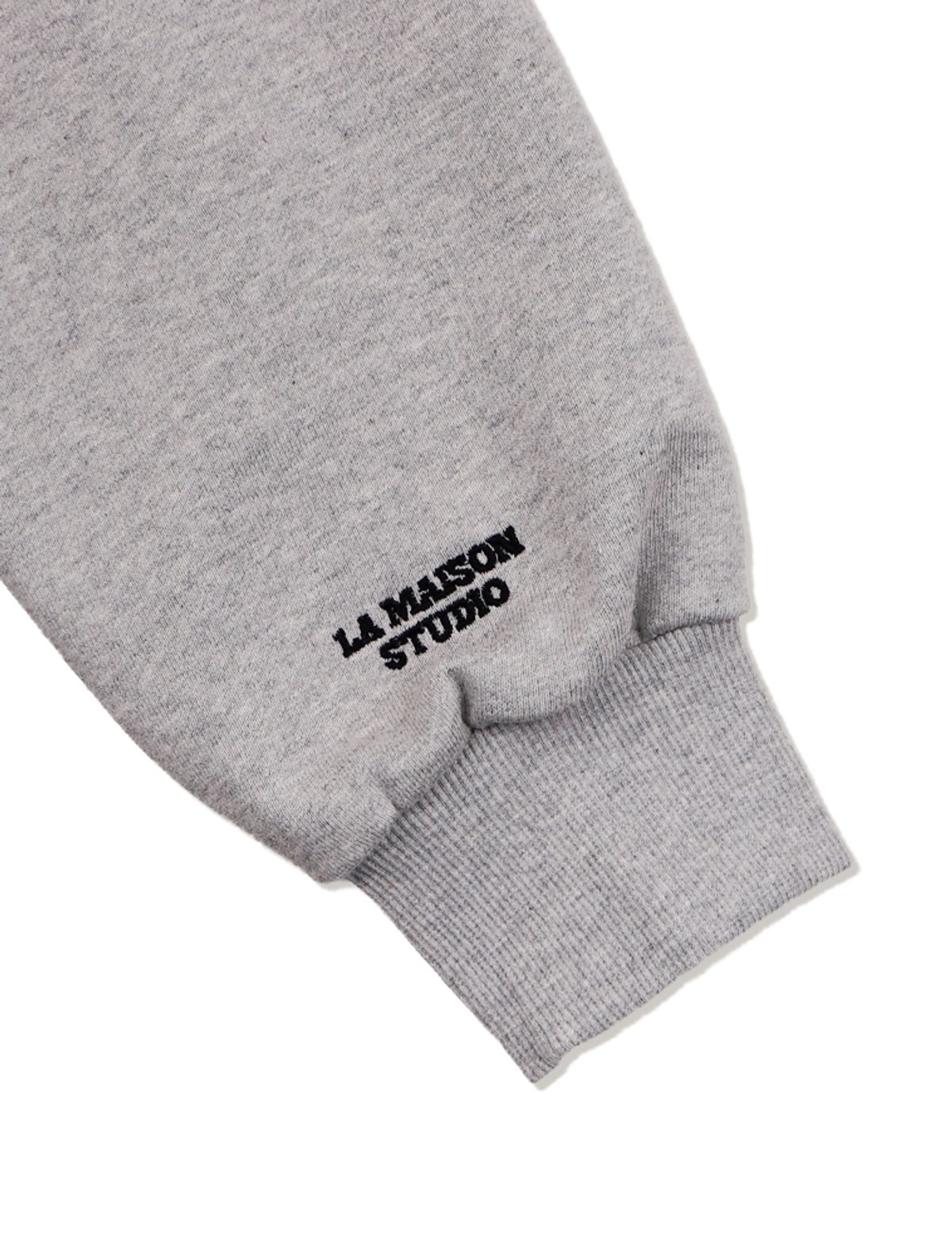 라 메종 스튜디오(LA MAISON STUDIO) LA MAISON BEAR ESSENTIAL MELANGRAY(FCG1TS689M)