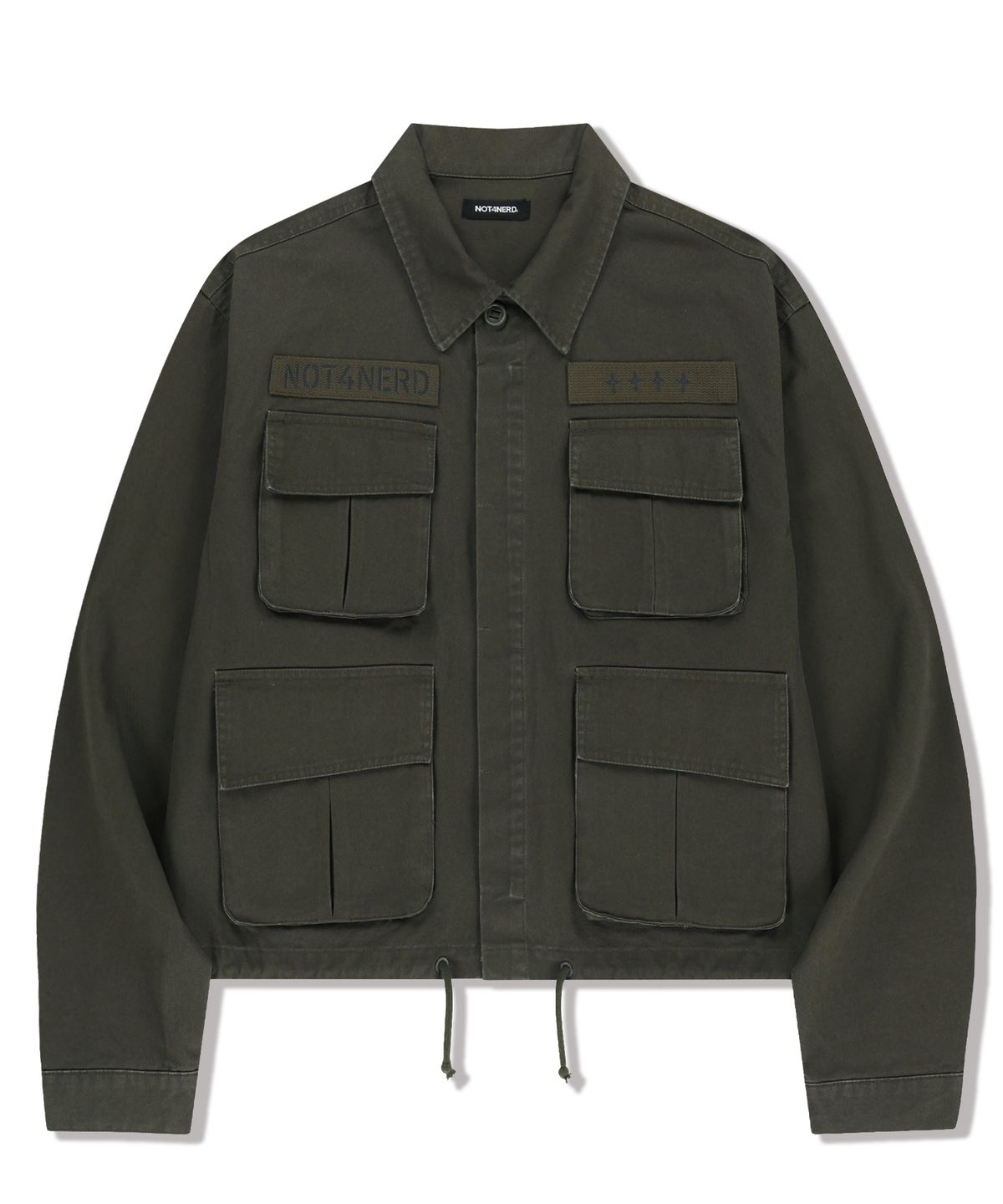 낫포너드(NOT4NERD) RVR09 Fatigue Field Jacket - Khaki