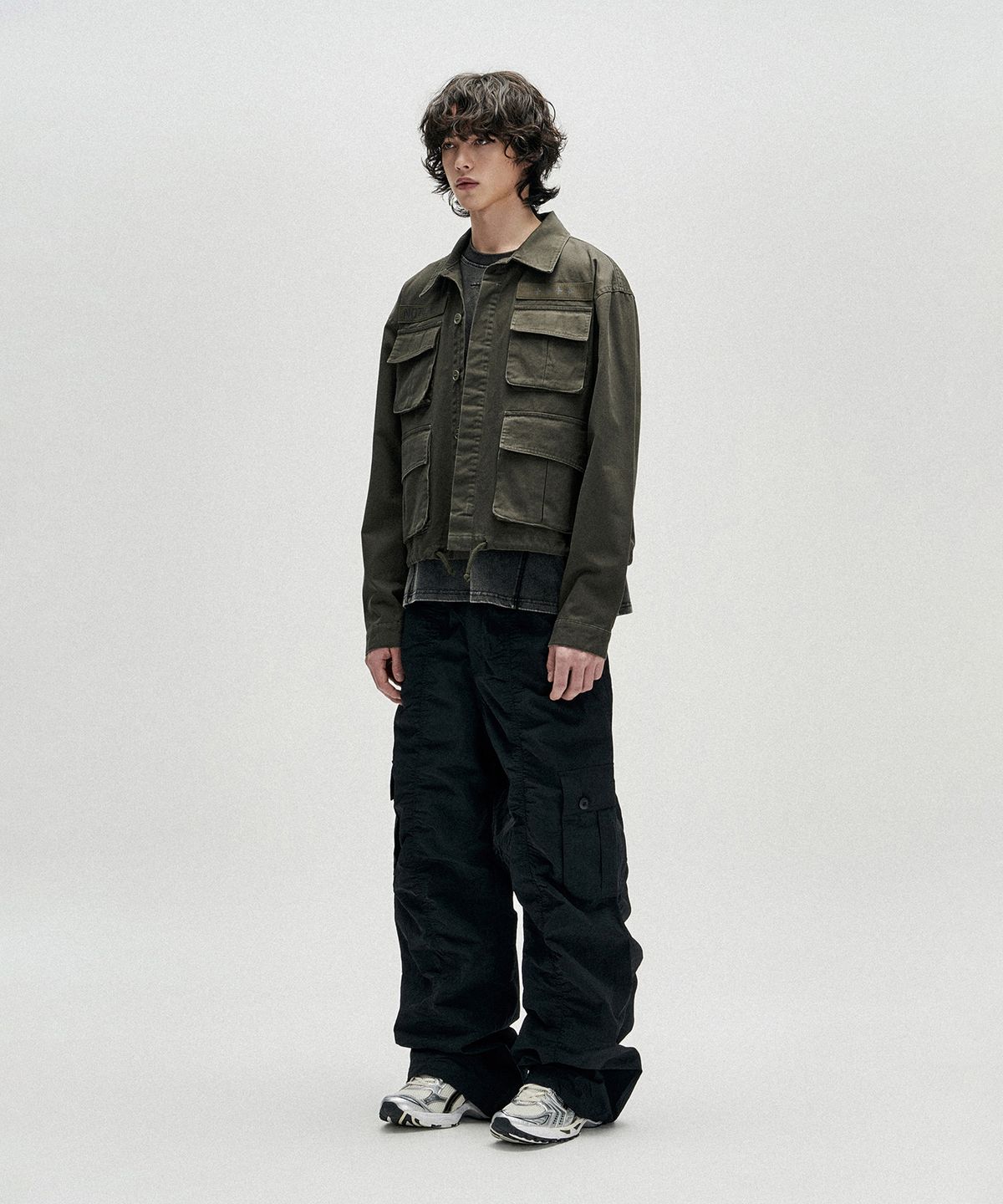 낫포너드(NOT4NERD) RVR09 Fatigue Field Jacket - Khaki