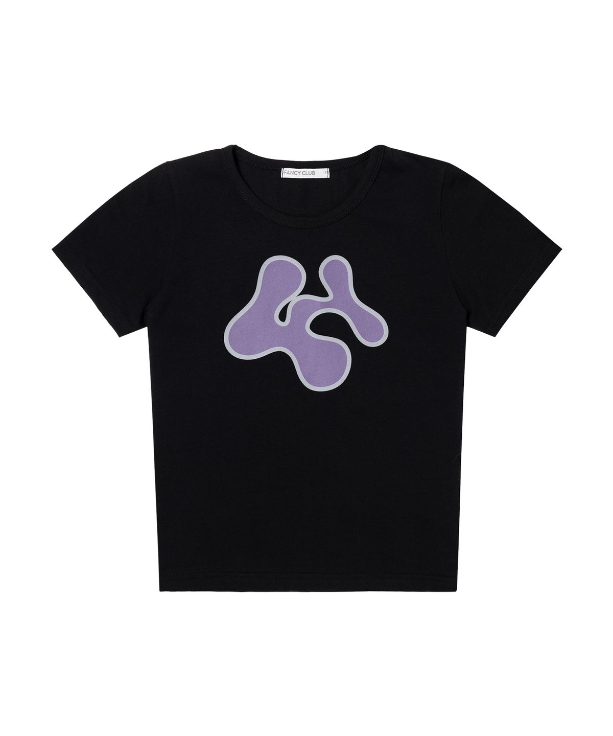 팬시클럽(FANCY CLUB) FY 클라우드 티 (BLACK) F26QB052