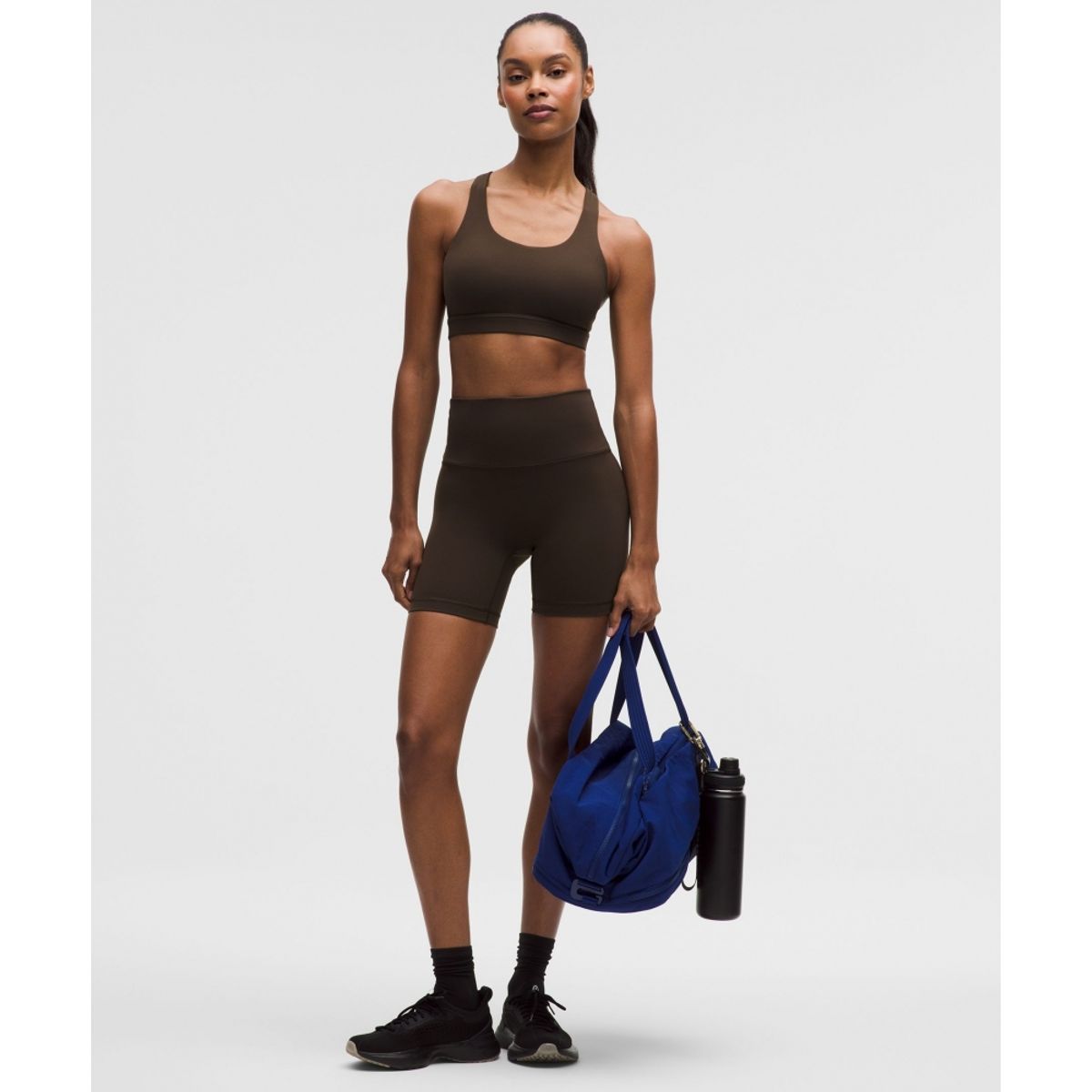 룰루레몬(LULULEMON) 원더 트레인 메쉬백 브라 *미디엄 서포트, B C컵  WALC