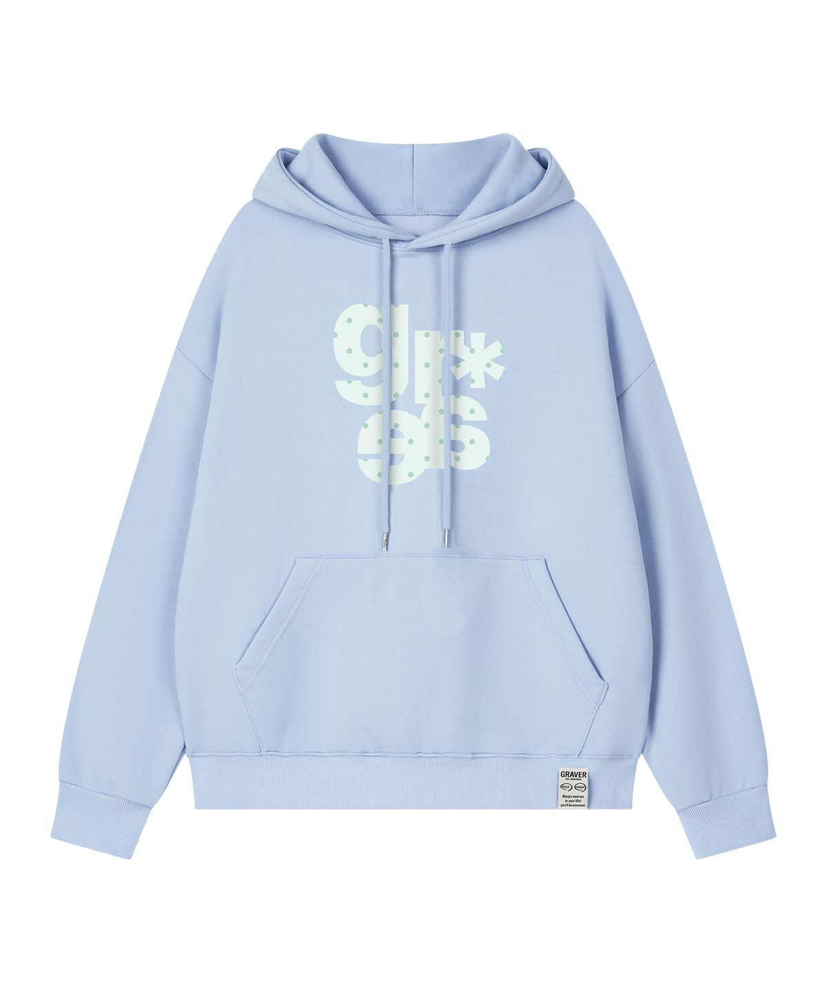 그레이버(GRAVER) [UNISEX]GRAE-S DOT후드티_7color