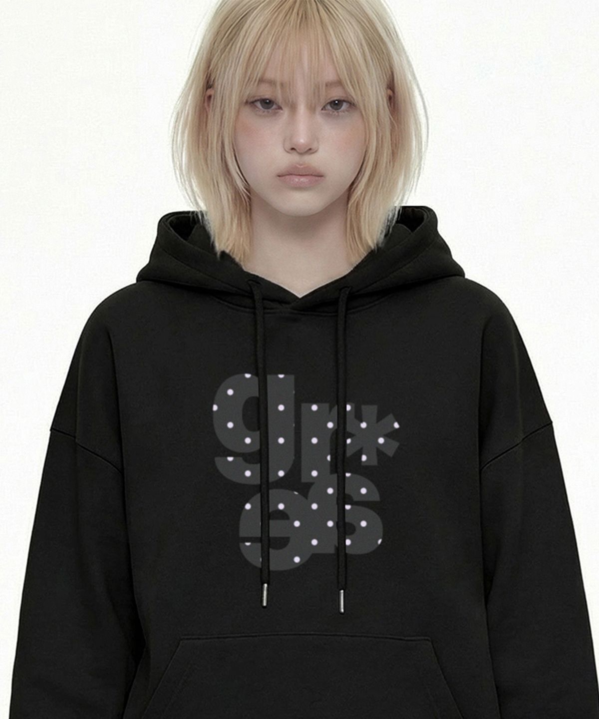 그레이버(GRAVER) [UNISEX]GRAE-S DOT후드티_7color